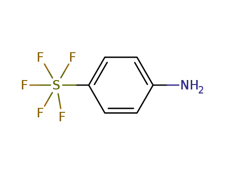 4-(pentafluoro-λ6-sulfanyl)aniline