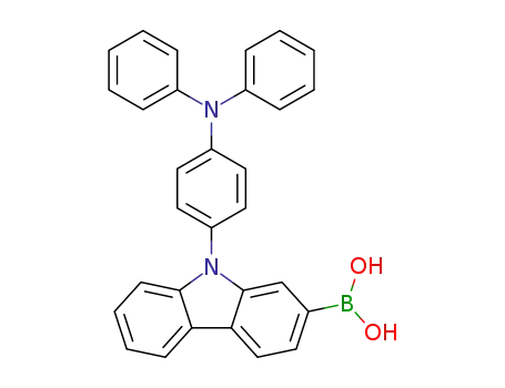 9-((4-diphenylamino)phenyl)-9H-carbazol-2-yl-2-boronic acid