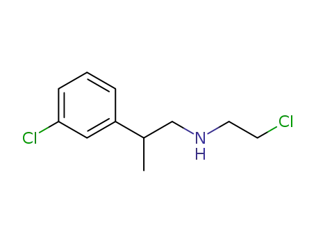 N-(2-chloroethyl)-2-(3-chlorophenyl ) propan-1-amine