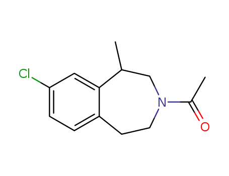 1-(8-chloro-1-methyl-4,5-dihydro-1H-benzo[d]azepin-3(2H)-yl)ethanone