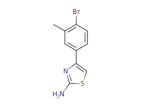 4-(4-bromo-3-methylphenyl)thiazol-2-amine