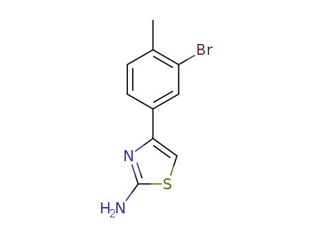 4-(3-bromo-4-methylphenyl)thiazol-2-amine