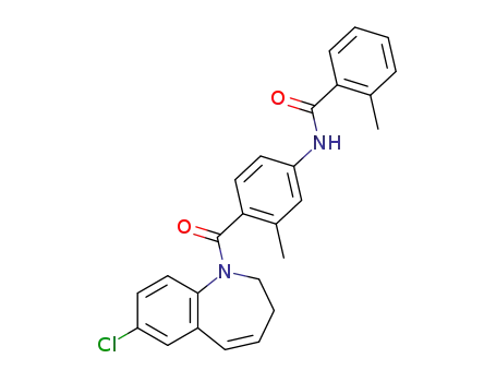 N-(4-(7-chloro-2,3-dihydro-1H-benzo[b]azepine-1-carbonyl)-3-methylphenyl)-2-methylbenzamide