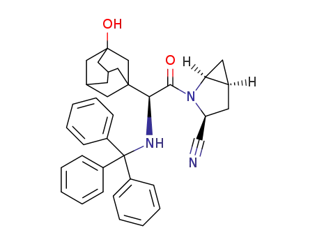 (1S,3S,5S)-2-[(2S)-2-tritylamino-2-(3-hydroxyadamantan-1-yl)acetyl]-2-azabicyclo[3.1.0]hexane-3-carbonitrile