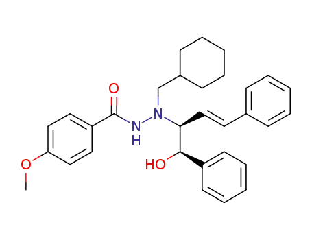 N'-(cyclohexylmethyl)-N'-((1R,2S,E)-1-hydroxy-1,4-diphenylbut-3-en-2-yl)-4-methoxybenzohydrazide