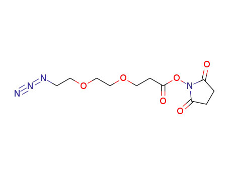 2,5-dioxopyrrolidin-1-yl 3-(2-(2-azidoethoxy)ethoxy)propanoate