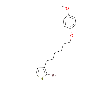 2-bromo-3-(6-(4-methoxyphenoxy)hexyl)thiophene