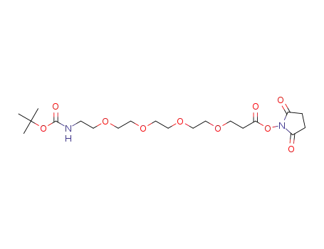 2,5-dioxopyrrolidin-1-yl 2,2-dimethyl-4-oxo-3,8,11,14,17-pentaoxa-5-azaicosan-20-oate