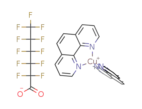 [(1,10-phenanthroline)2Cu][n-C5F11CO2]
