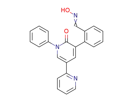 2-(6'-oxo-1'-phenyl-1',6'-dihydro-[2,3'-bipyridin]-5'-yl)benzaldehyde oxime