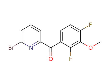 (6-bromopyridin-2-yl)(2,4-difluoro-3-methoxyphenyl)methanone