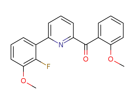 [6-(2-fluoro-3-methoxyphenyl)pyridin-2-yl](2-methoxyphenyl)methanone