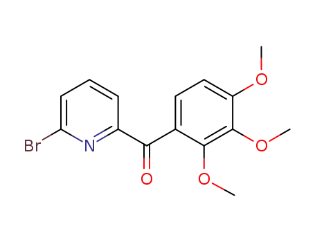 (6-bromopyridin-2-yl)(2,3,4-trimethoxyphenyl)methanone