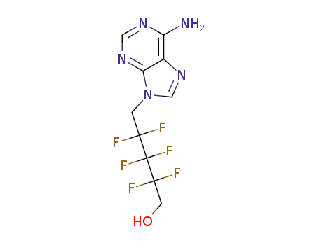 5-(6-amino-9H-purin-9-yl)-2,2,3,3,4,4-hexafluoropentan-1-ol