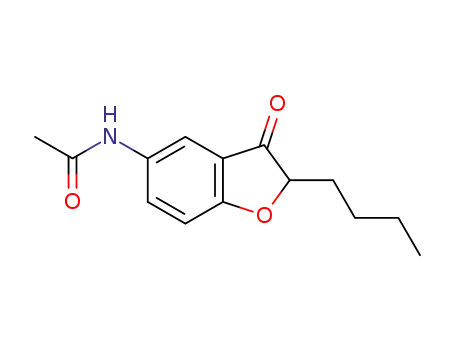 N-(2-butyl-3-oxo-5-benzofuranyl)acetamide