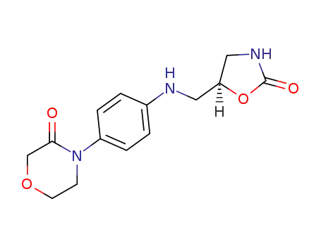 (S)-4-(4-(((2-oxooxazolidin-5-yl)methyl)amino)phenyl)morpholin-3-one