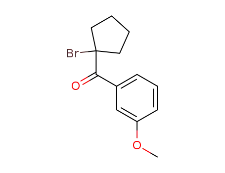 1-bromocyclopentyl (m-methoxyphenyl) ketone