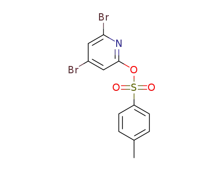 4,6-dibromo-2-tosyloxypyridine