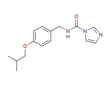 N-(4-(2-methylpropyloxy)phenylmethyl)imidazol-1-ylcarboxamide