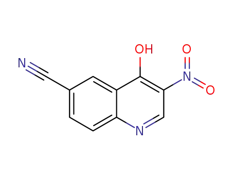 4-hydroxy-3-nitroquinoline-6-carbonitrile