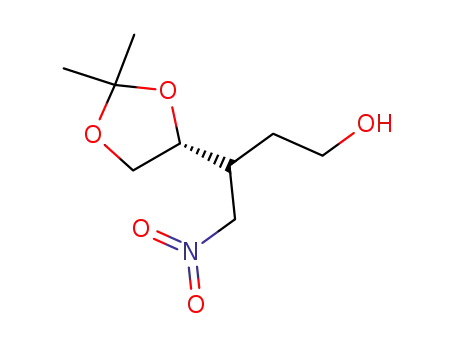 3-((R)-2,2-dimethyl-1,3-dioxolan-4-yl)-4-nitrobutan-1-ol