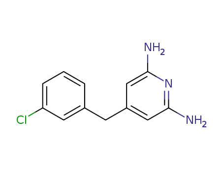 4-(3-chlorobenzyl)pyridine-2,6-diamine