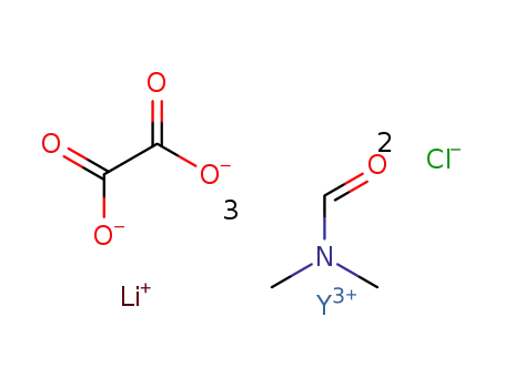 C2O4(2-)*Li(1+)*3C3H7NO*Y(3+)*2Cl(1-)