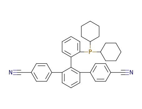 2-dicyclohexylphosphino-2',6'-bis(4-cyanophenyl)biphenyl