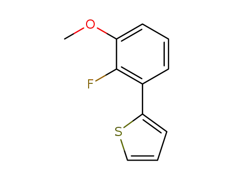2-(2-fluoro-3-methoxyphenyl)thiophene