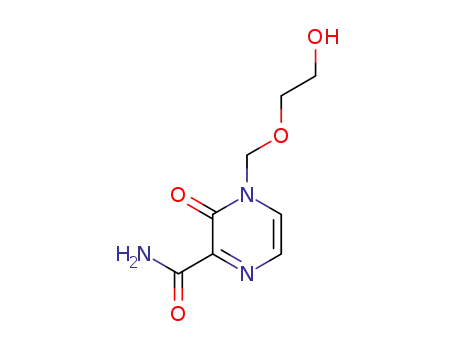 4-((2-hydroxyethoxy)methyl)-3-oxo-3,4-dihydropyrazine-2-carboxamide