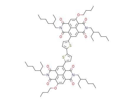 9,9'-([2,2'-bithiophene]-5,5'-diyl)bis(4-butoxy-2,7-bis(2-ethylhexyl)benzo[lmn][3,8]phenanthroline-1,3,6,8(2H,7H)-tetraone)