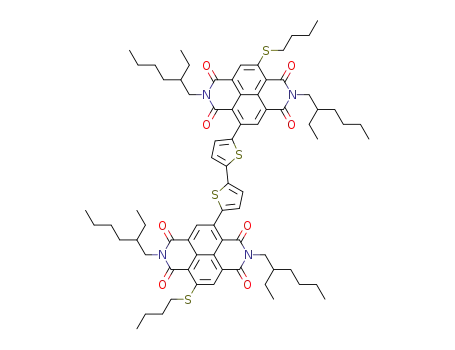 9,9'-([2,2'-bithiophene]-5,5'-diyl)bis(4-(butylthio)-2,7-bis(2-ethylhexyl)benzo[lmn][3,8]phenanthroline-1,3,6,8(2H,7H)-tetraone)