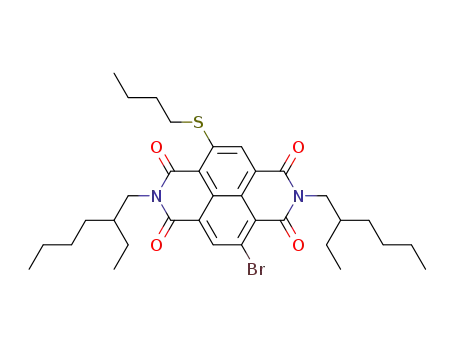 4-bromo-9-(butylthio)-2,7-bis(2-ethylhexyl)benzo[lmn][3,8]phenanthroline-1,3,6,8(2H,7H)-tetraone