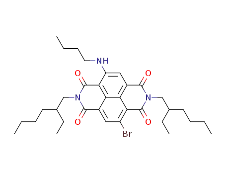 4-bromo-9-(butylamino)-2,7-bis(2-ethylhexyl)benzo[lmn][3,8]phenanthroline-1,3,6,8(2H,7H)-tetraone