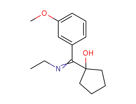 1-((Ethylimino)(3-methoxyphenyl) methyl)cyclopentan-1-ol