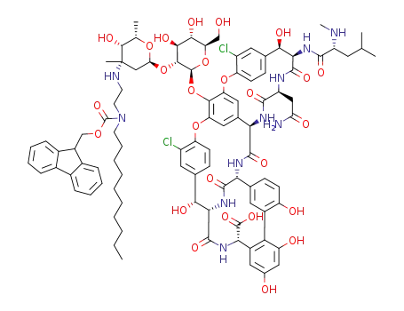 N-decyl-N-Fmoc-aminoethylvancomycin