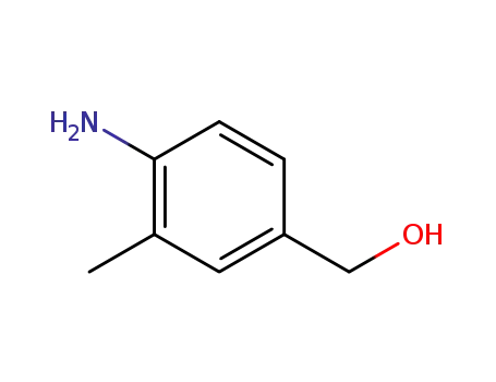 Molecular Structure of 88990-57-2 ((4-AMino-3-Methyl-phenyl)-Methanol)
