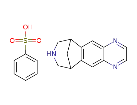 7,8,9,10-tetrahydro-6,10-methano-6H-pyrazino[2,3-h][3]benzazepin benzenesulfonate