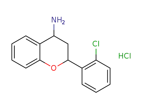 2-(2-chlorophenyl)chroman-4-ylamine hydrochloride
