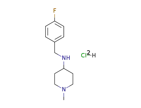 N-(4-fluorobenzyl)-1-methylpiperidine-4-amine dihydrochloride