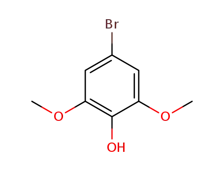 Molecular Structure of 70654-71-6 (4-bromo-2,6-dimethoxyphenol)