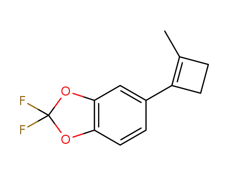 2,2-difluoro-5-(2-methylcyclobut-1-en-1-yl)benzo[d][1,3]dioxole