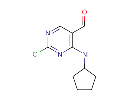 2-chloro-4-cyclopentylaminopyrimidine-5-aldehyde