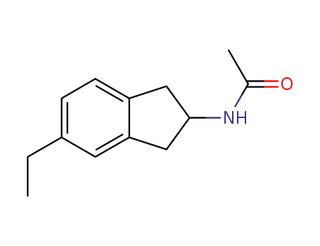 N-(5-ethyl-2,3-dihydro-1H-inden-2-yl)acetamide
