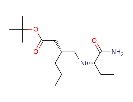 tert-butyl (3R)-3-({[(2S)-1-amino-1-oxobutan-2-yl]amino}methyl)hexanoate