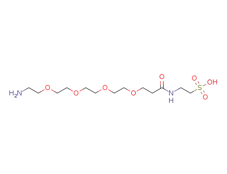 1-ammonio-15-oxo-3,6,9,12-tetraoxa-16-azaoctadecane-18-sulfonate