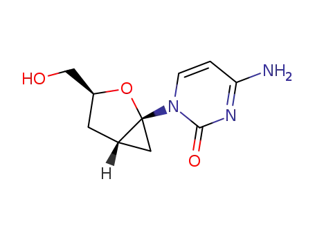 4-amino-1-((1R,3S,5S)-3-(hydroxymethyl)-2-oxabicyclo[3.1.0]hexan-1-yl)pyrimidin-2(1H)-one