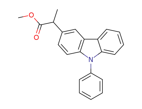 methyl 2-(9-phenyl-9H-carbazol-3-yl)propanoate