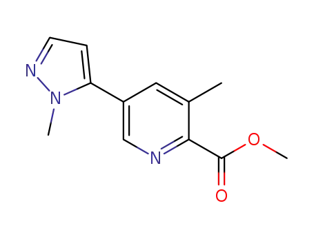 methyl 3-methyl-5-(1-methyl-1H-pyrazol-5-yl)picolinate