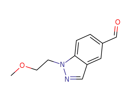 1-(2-methoxyethyl)-1H-indazole-5-carbaldehyde